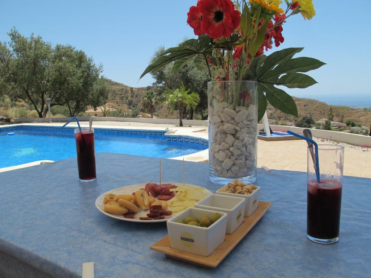 Villa Camakini With Heated Pool And Sea View Arenas (Malaga) Exterior foto